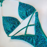 Green Scatter figure suit