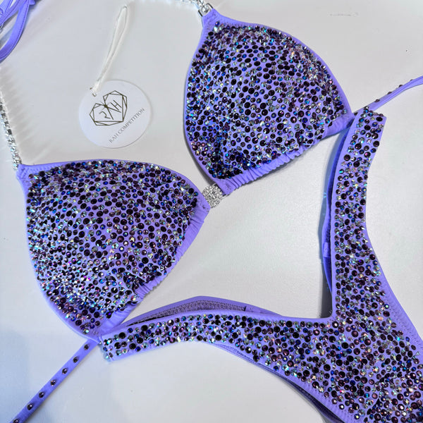 Lilac Scatter figure suit