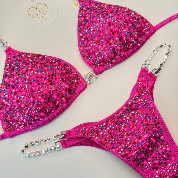 Hot Pink Competition Bikini