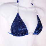 Premade Navy competition bikini