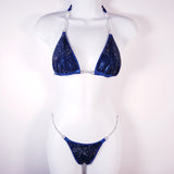 Premade Navy competition bikini
