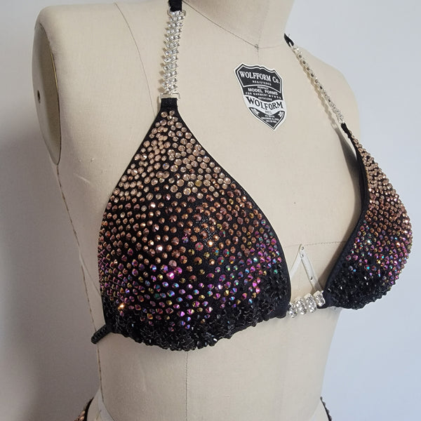 Bronze Ombre Figure Suit