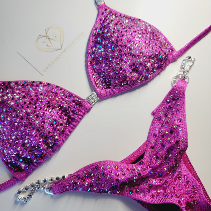 Hot pink Competition Bikini