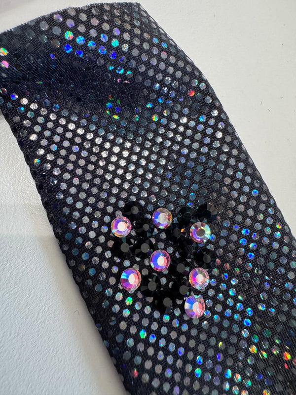 Custom holo black wellness bikini