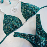 Hunter Green Scatter Figure suit