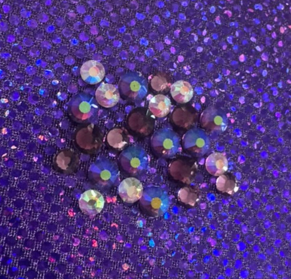 Custom holo purple wellness bikini