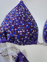 Premade Purple competition suit
