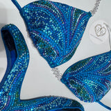 Teal dreams figure suit