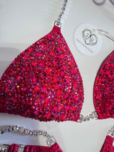 Vivid Red Competition bikini