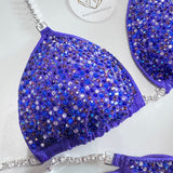 Purple Indigo Competition Bikini