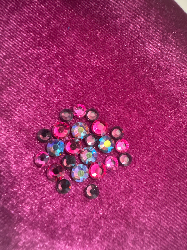 Custom velvet magenta