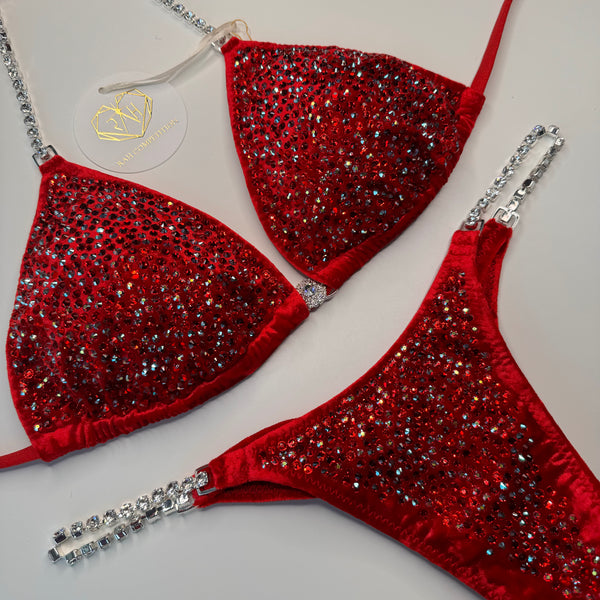 Velvet Red, Red Scatter Competition Bikini