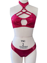 Premade Red fitness outfit