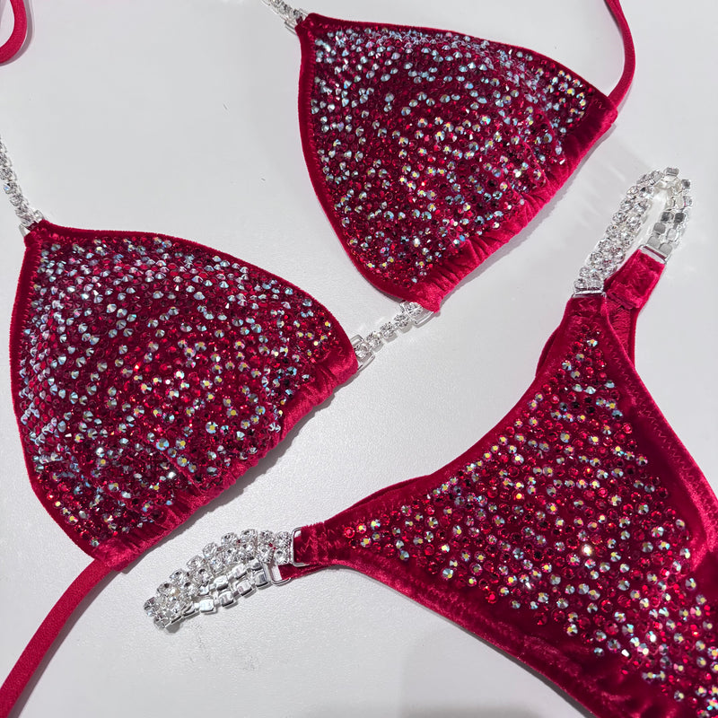Velvet Red Competition Suit