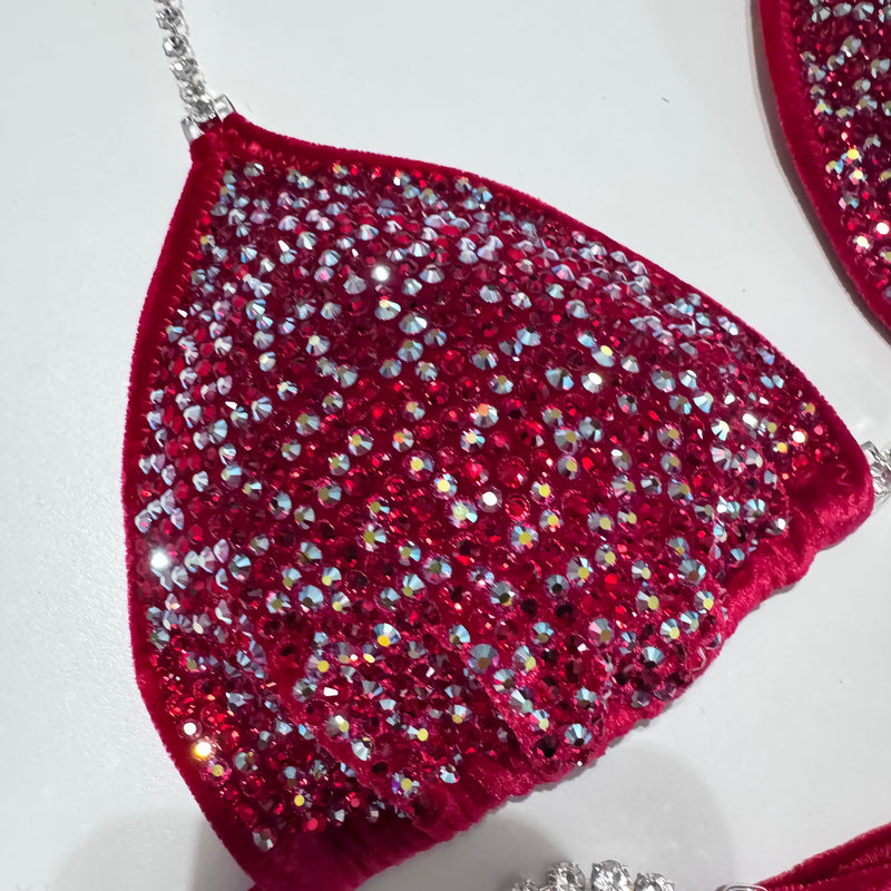 Velvet Red Competition Suit