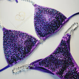 Grape competition bikini
