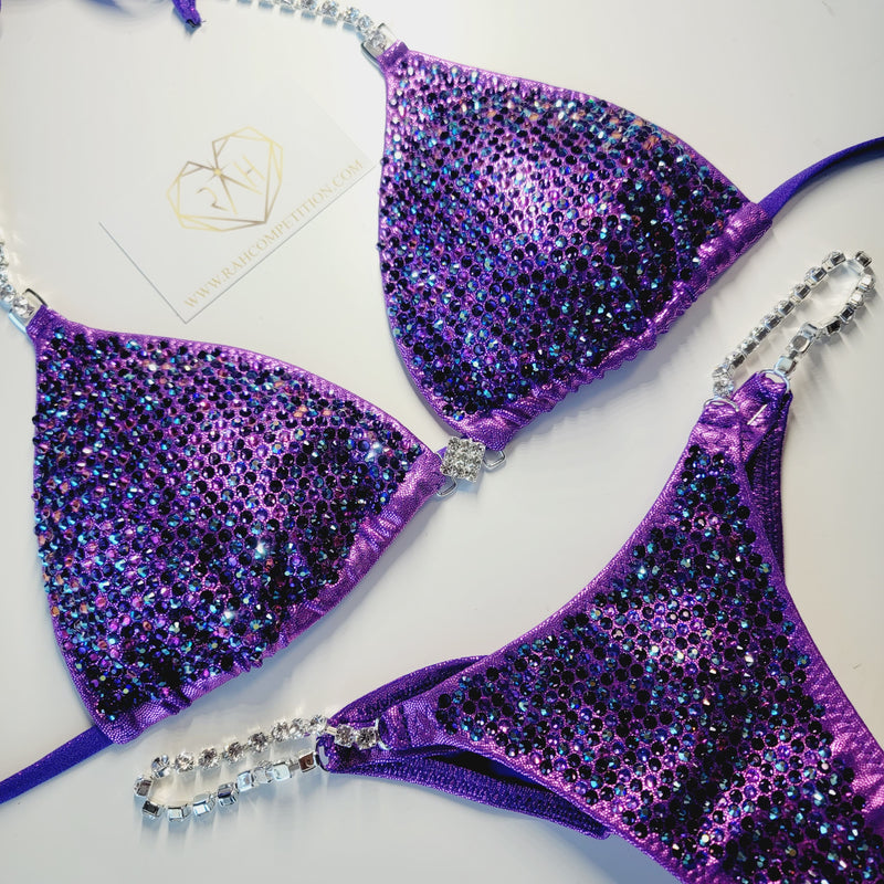Grape competition bikini