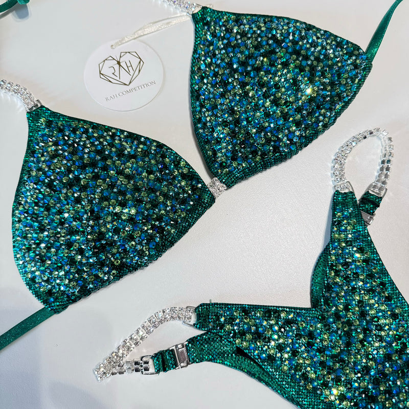 Lt. Emerald Scatter Wellness Bikini