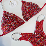 Fire Red Scatter Wellness Bikini