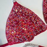 Fire Red Scatter Wellness Bikini