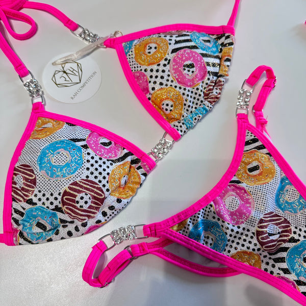 Pink Donut Posing suit