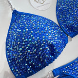 Mystique royal blue competition suit