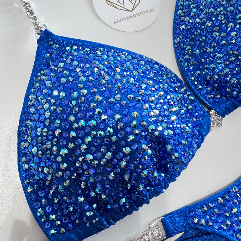 Mystique royal blue competition suit