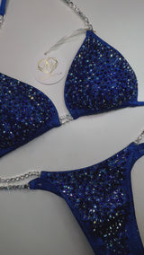 Blue Thunder Scatter Competition Bikini