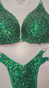 Kelly green wellness bikini
