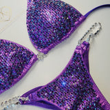 Grape competition bikini