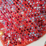 Red, Clear Competition Bikini