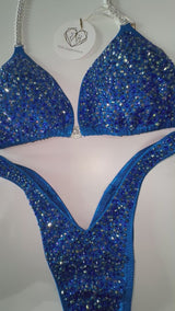 Blue Scatter Figure suit