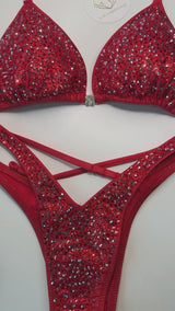 Red Scatter Figure suit