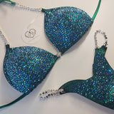 Emerald Sapphire Scatter Wellness Bikini