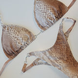 Custom Snakeskin posing suit