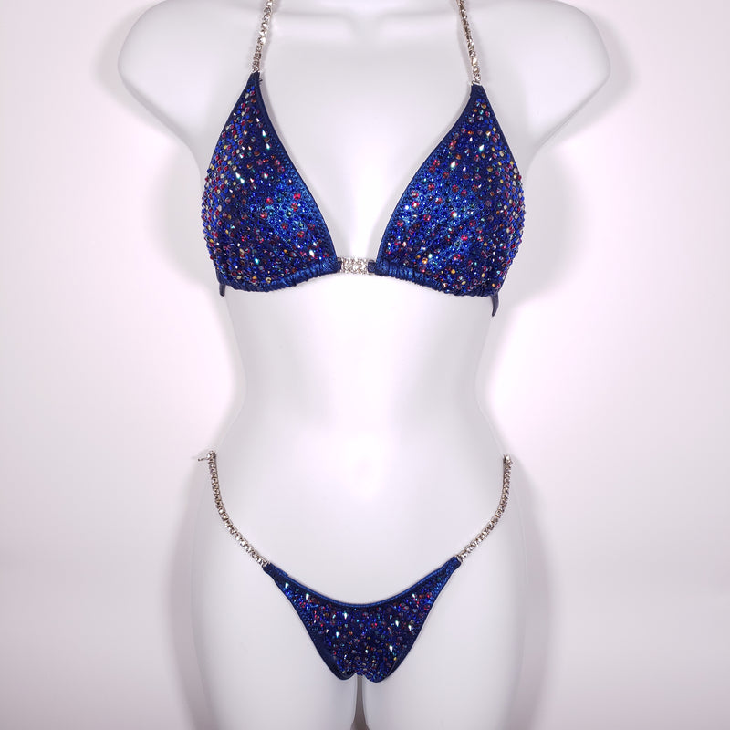 Blue Thunder Scatter Competition Bikini