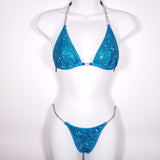 Sky Blue Scatter Competition Bikini