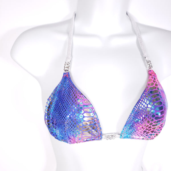 Iridescent Snakeskin Posing suit