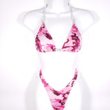 Pink Camo Wellness Posing suit