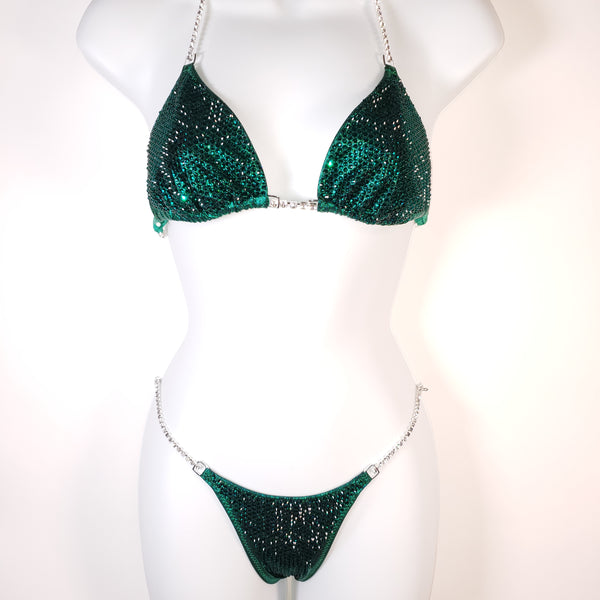 Emerald Diamond Competition Bikini