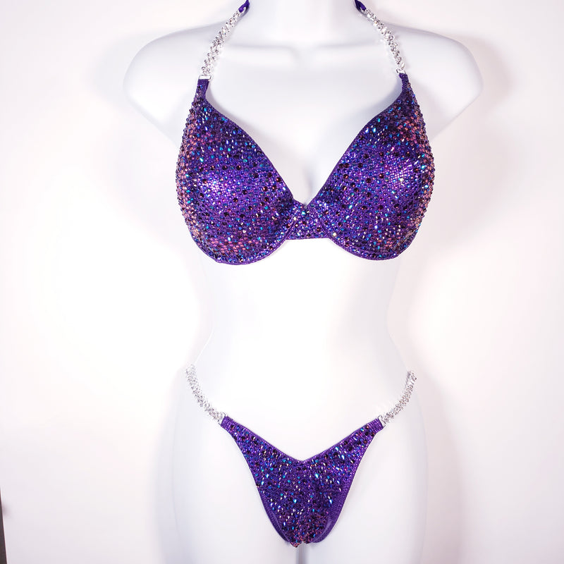 Purple Scatter Wellness Bikini