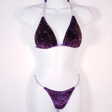 Metallic purple Elite III Competition Bikini