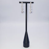 Round Cut 925 sterling silver Earring
