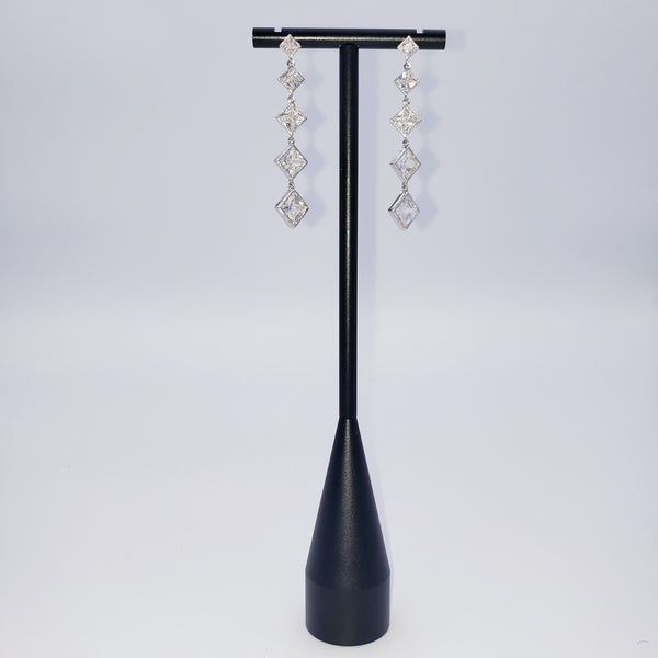 Diamond Cut 925 sterling silver Earring
