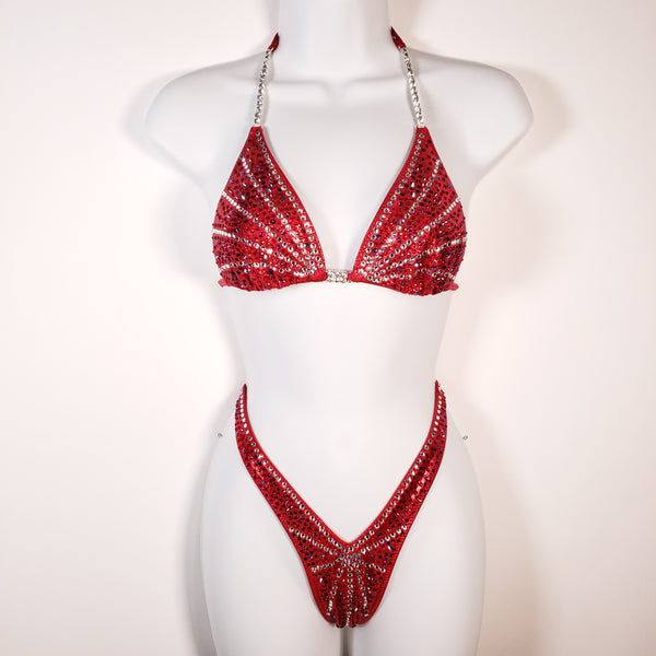 Red Star Bright Figure Suit