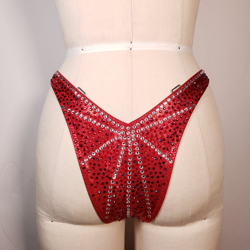 Red Star Bright Figure Suit