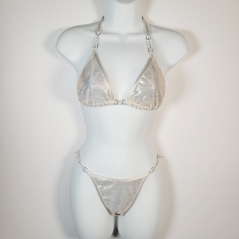 Gold Posing suit