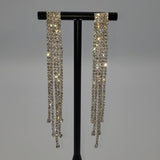 Long round drop Tassel Earrings