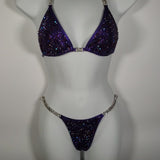 Purple Rain Scatter Competition Bikini
