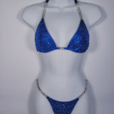 Blue Starlight Scatter Competition Bikini